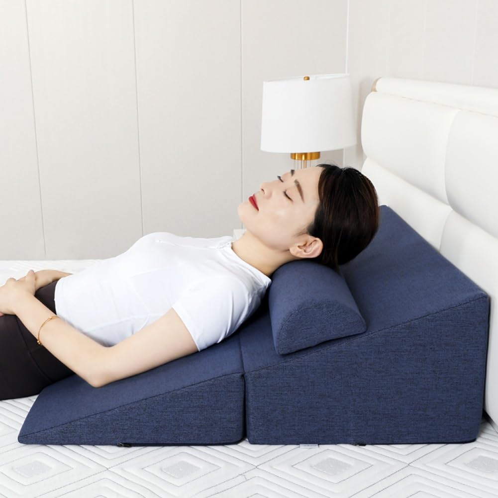 枕 逆流性食道炎 逆流性食道炎枕 三角枕 傾斜枕 術後用ウェッジ枕 まくら　介護 Amazon.co.jp: 三角クッション 逆流性食道炎枕 高さのある枕